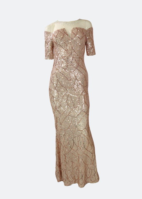 Diamond Vedette Mermaid Gown